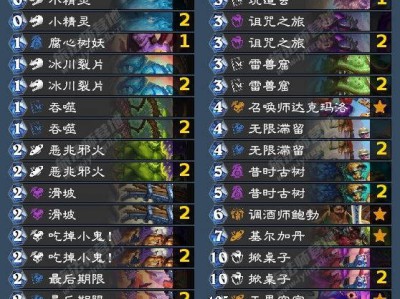 炉石传说漫游翡翠梦境控制术卡组代码推荐