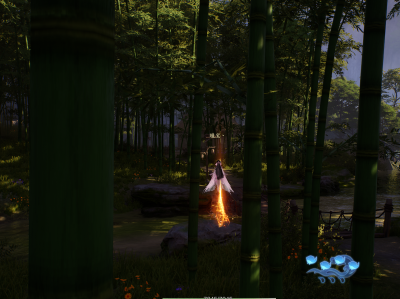 诛仙世界河阳城百景游竹林栖月影位置在哪