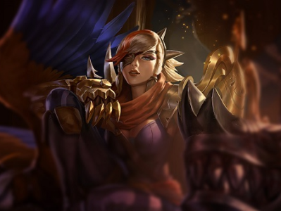 《LOL》上单奎因游走全场