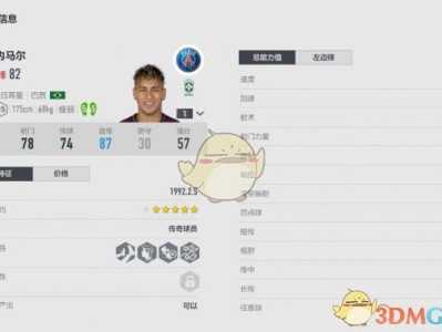 《FIFAOL4》左边锋内马尔属性解读