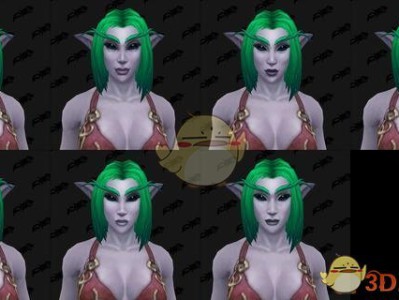 《魔兽世界》8.1暗夜精灵幻化模型预览