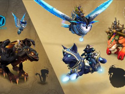 魔兽世界：魅力信使坐骑全方位展示