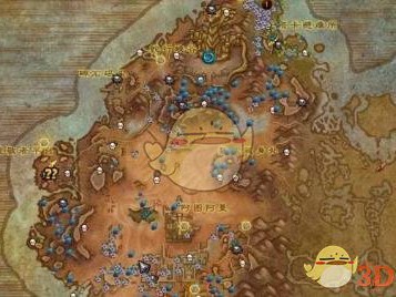 《魔兽世界》8.0星光苔刷新点汇总