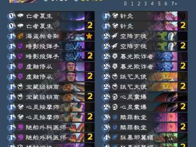 炉石传说行旅旅行社快攻暗牧卡组分享