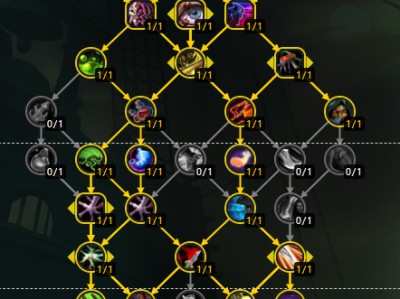 以下是魔兽世界11.0版本中，关于狂徒贼天赋加点的建议。