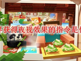 我的世界获得夜视效果的指令是什么2025