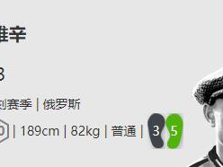 《FIFA online4》雅辛详细数据一览