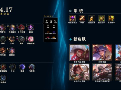 英雄联盟14.17版本装备改动总览