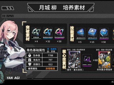 绝区零月城柳培养攻略