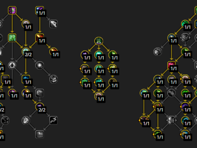 魔兽世界11.0.5奶德天赋加点