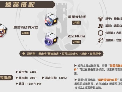 以下是崩坏星穹铁道2025年虎克遗器搭配建议。